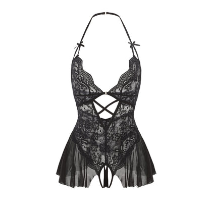 Floral lace bodysuit