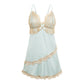 Trim Slip Dress with Removable Pads