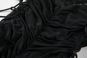 Satin Lace Sleep Dress