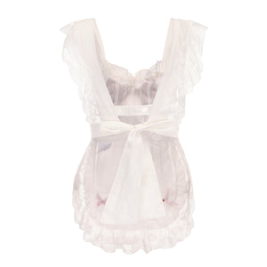 White Lace Maid Costume Set