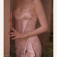 Floral Ruffle Slit Nightdress Set