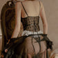 Elegant Lace Bodysuit with Floral Detail
