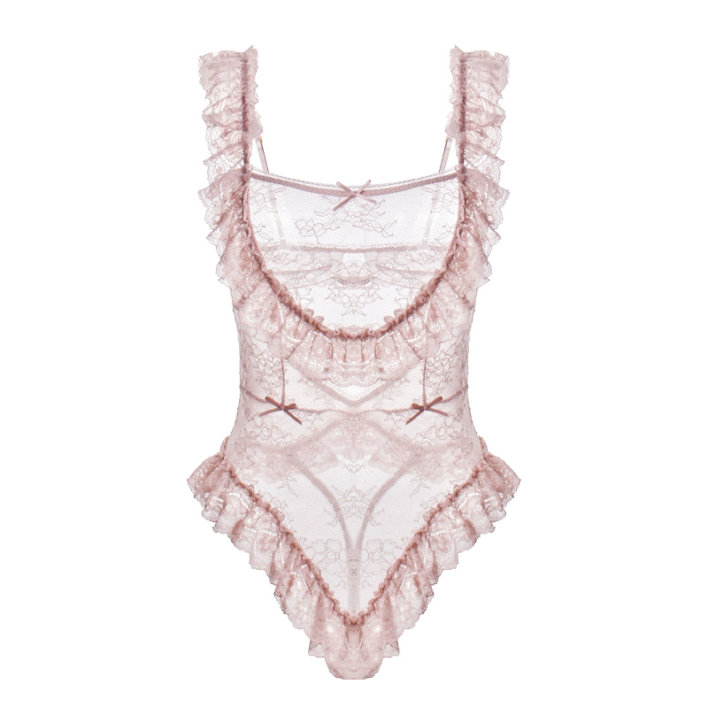 Frilled Lace Bodysuit